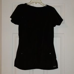 Black uniform top
